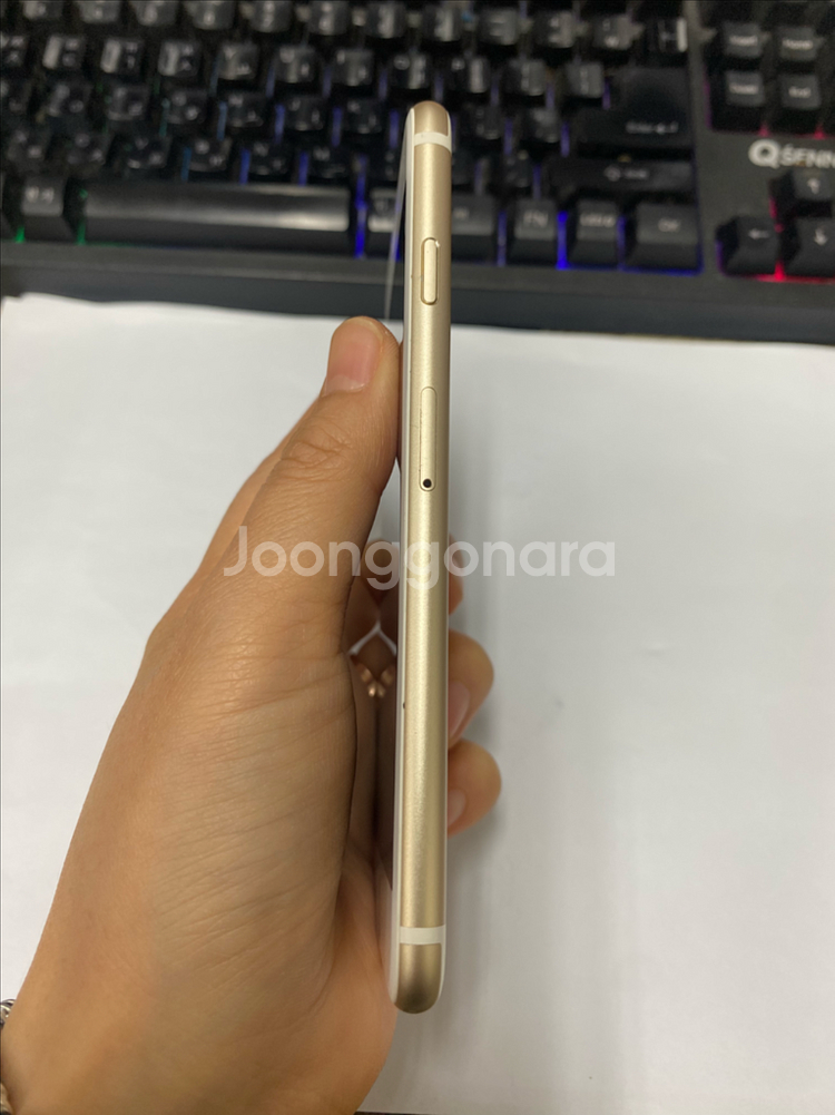 아이폰6S 골드 A급 64GB 배터리100%--5