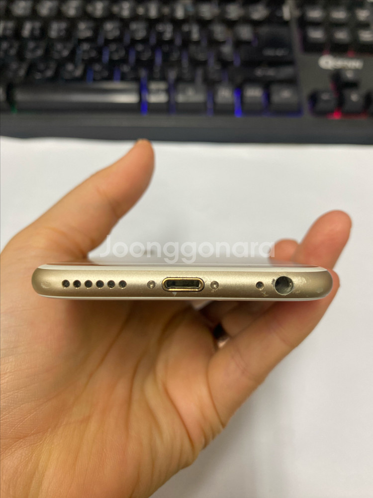 아이폰6S 골드 A급 64GB 배터리100%--6