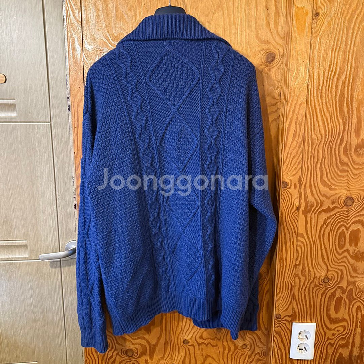 키톤 캐시미어 100% 집업 가디건 자켓--2