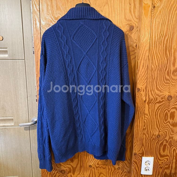 키톤 캐시미어 100% 집업 가디건 자켓--5