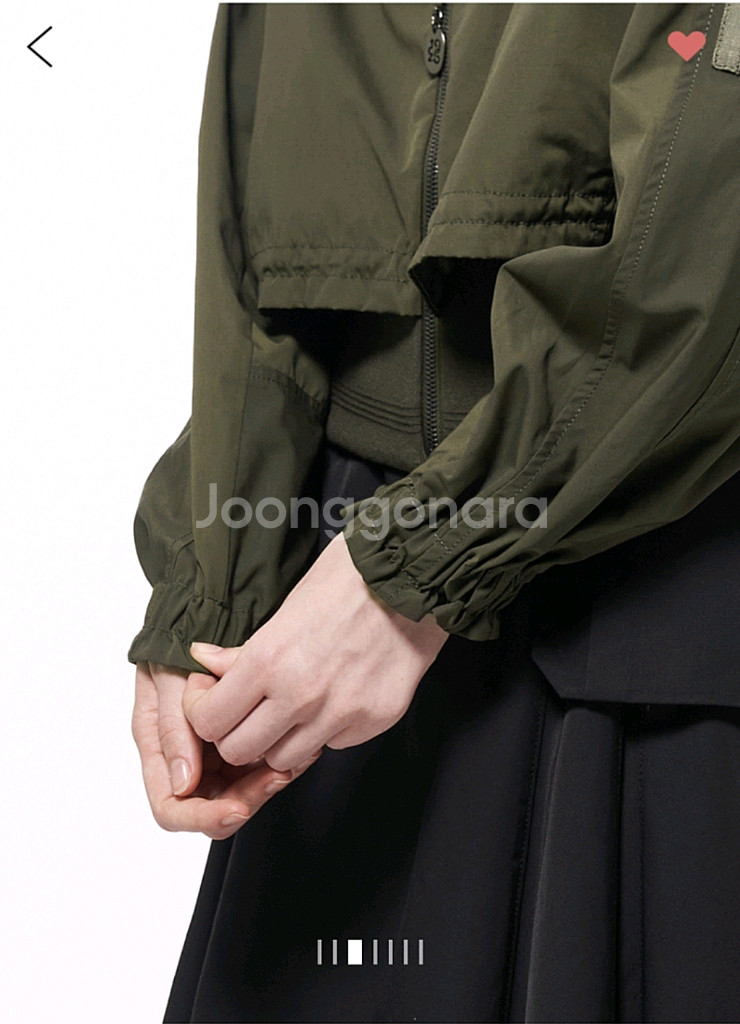 타임 모크넥 레이어 패널 점퍼 랑방 마인 더캐시미어--5