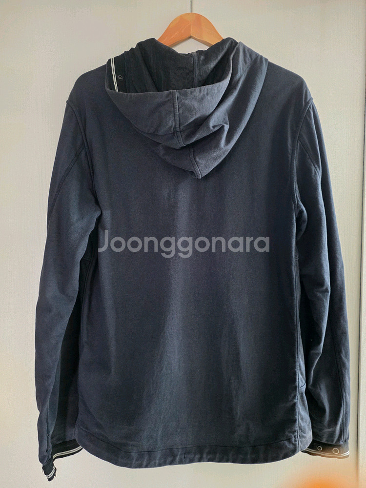 스톤아일랜드 네이비 워싱 후드집업 자켓 L--1