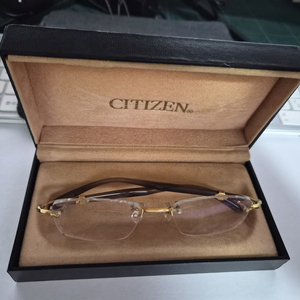 일본 CITIZEN 18K 골드안경테