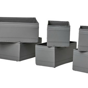 IKEA 서랍 정리 수납함 SKUBB 스쿠브 세트 블랙