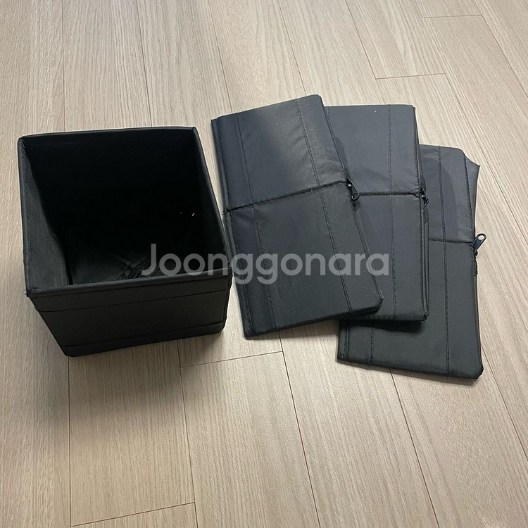 IKEA 서랍 정리 수납함 SKUBB 스쿠브 세트 블랙--3