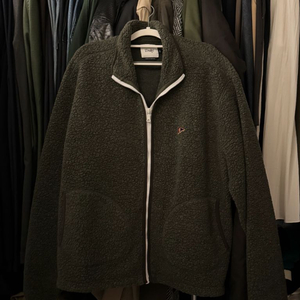 드레익스 drakes 플리스 자켓 44 카키