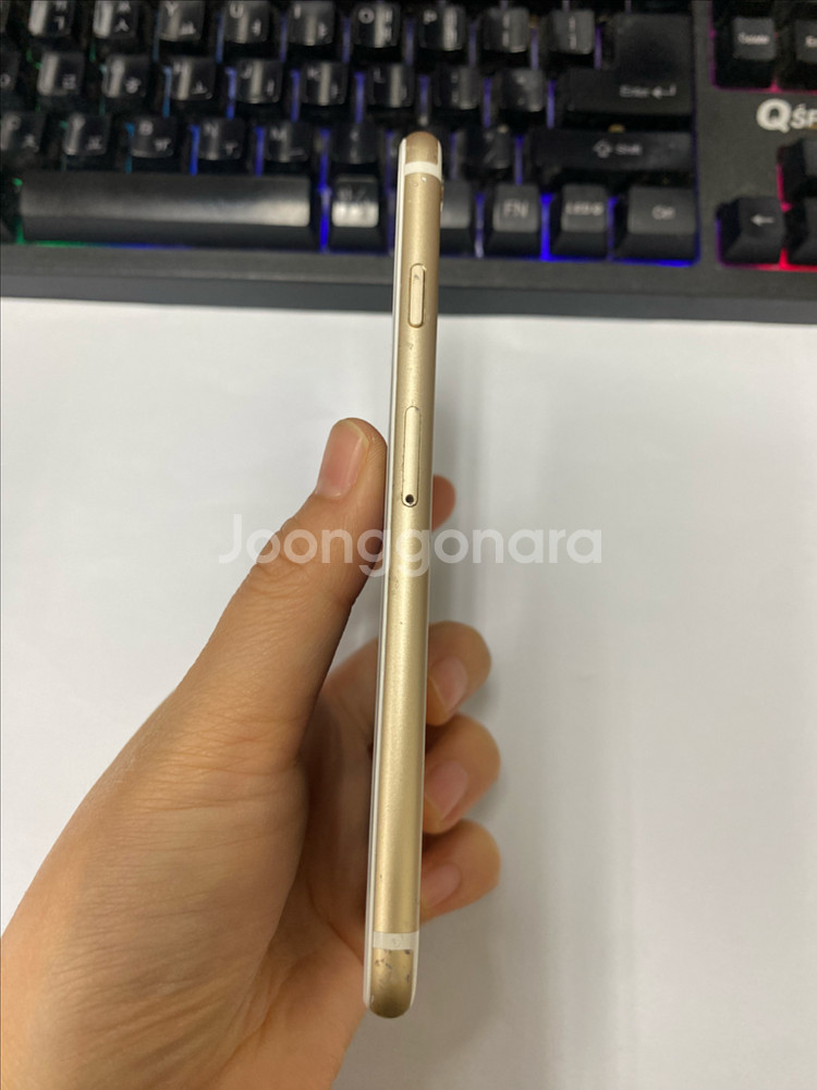 아이폰6S 골드 액정SS급 128G 배터리100%--5