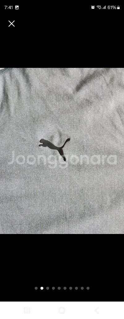 푸마 골프 폴로티 XL 새거아닌 새거느낌--1