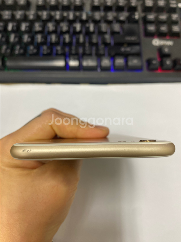 아이폰6플러스 골드 A급 64GB 배터리91%--3