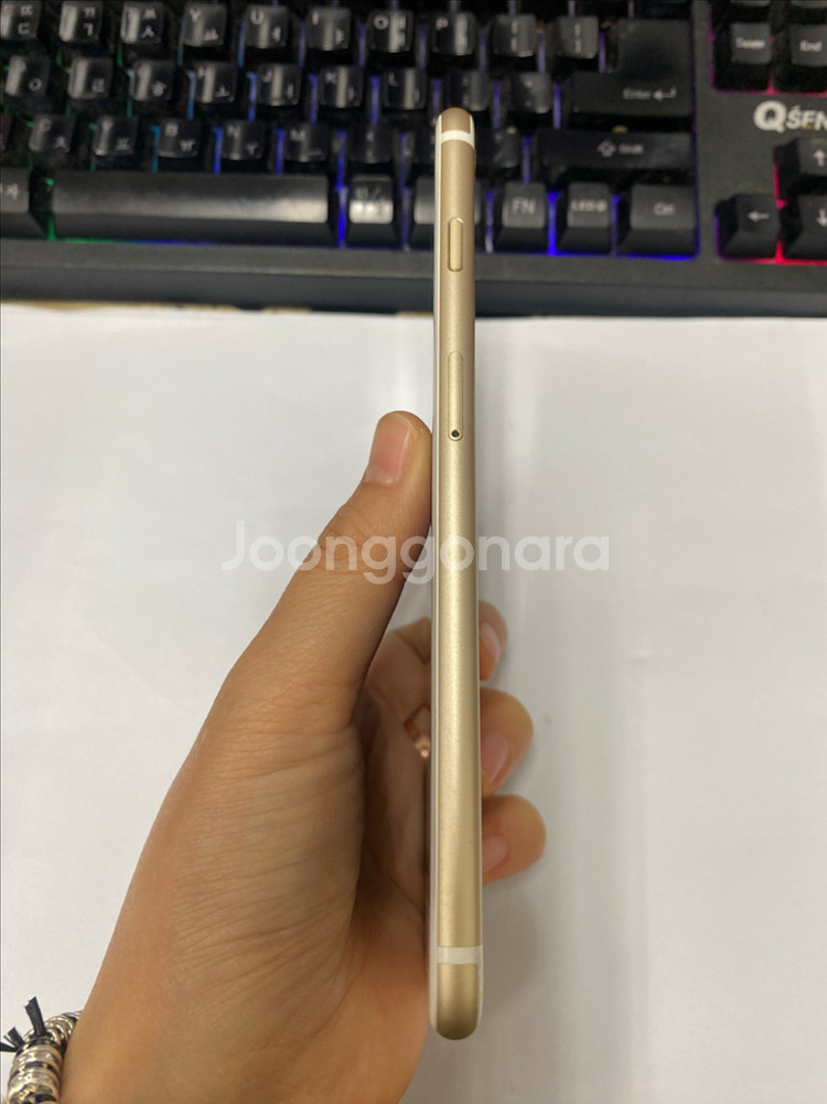 아이폰6플러스 골드 A급 64GB 배터리91%--5