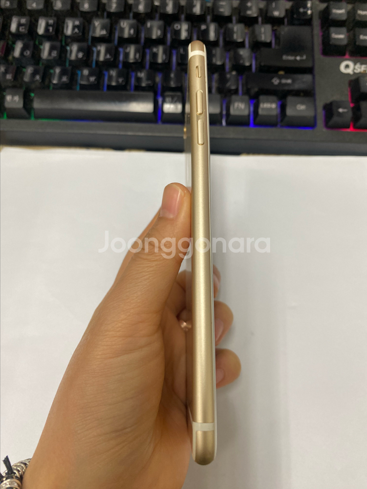 아이폰6플러스 골드 A급 64GB 배터리91%--4