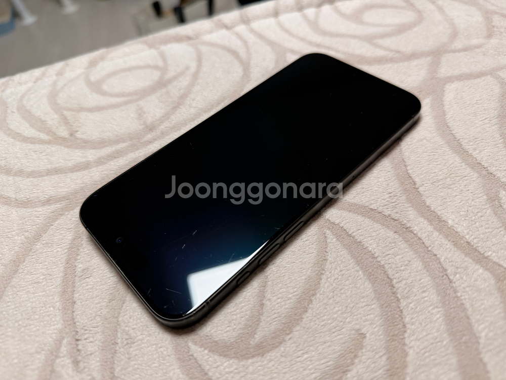 아이폰15 프로맥스 256GB (블랙티타늄)+정품케이스--1