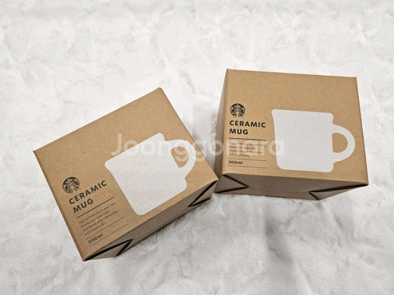스타벅스 홀리데이 머그 300ml 세트--1