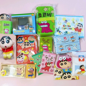 [일괄] 짱구 피규어 인형 굿즈/소품/파우치/다이어리