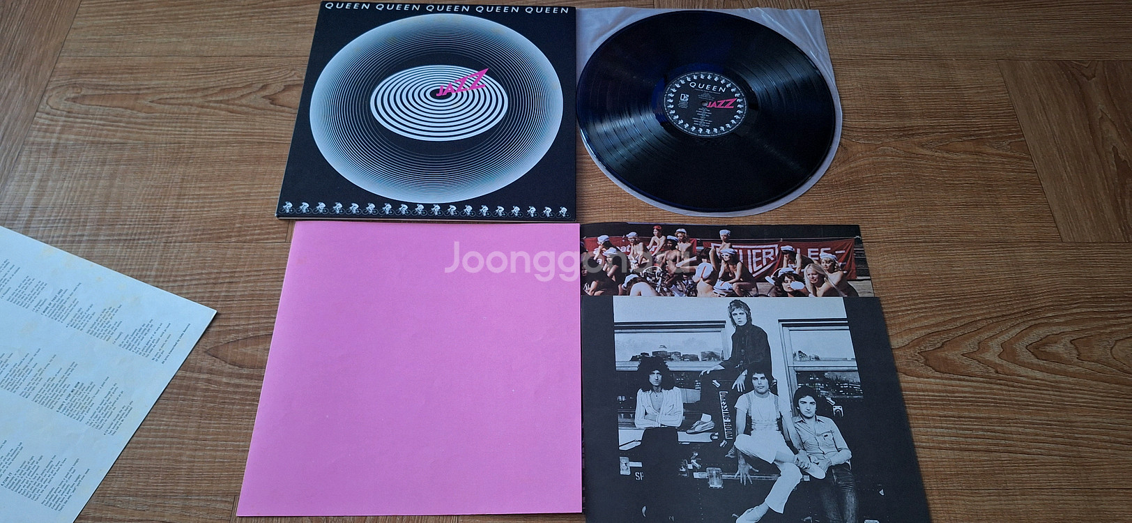 퀸 - JAZZ LP(포스터포함)--4