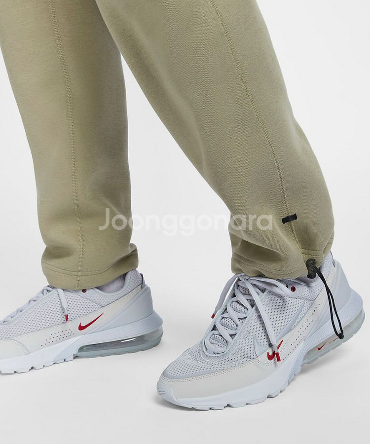 나이키 테크 플리스 오픈 헴 팬츠 xl--4