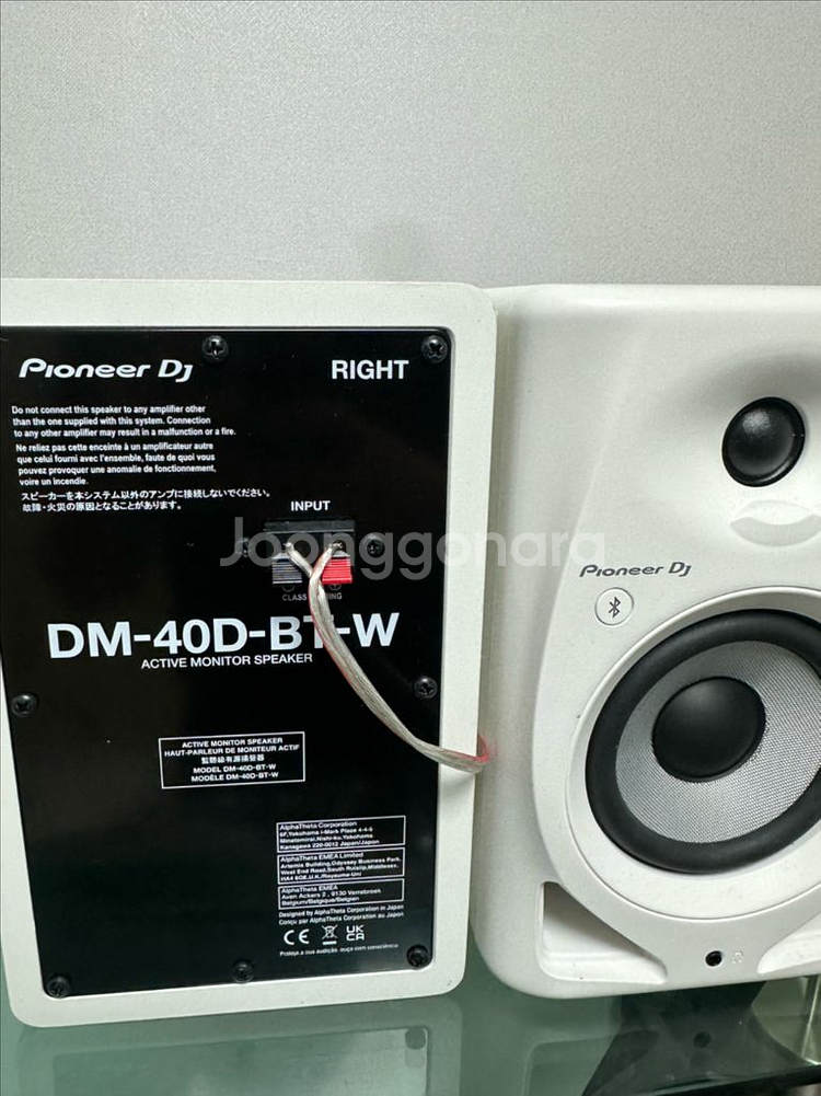 파이오니아 DDJ-SX 컨트롤러 + DM-40D 스피커--2