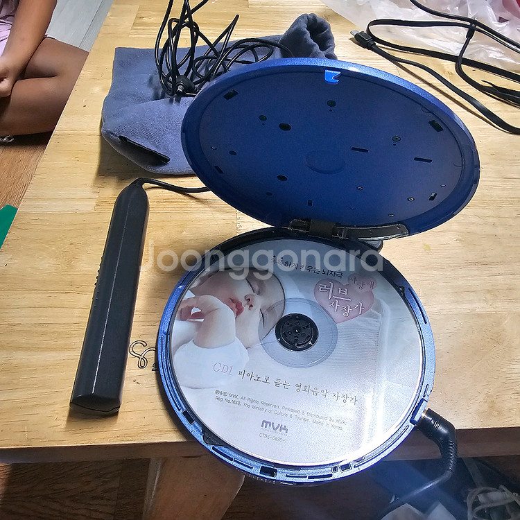 파나소닉 SL-CT590 휴대용 CD 플레이어--1