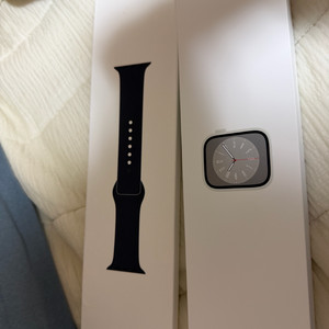 애플워치 8 45mm 실버 gps