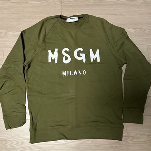 MSGM 정품 맨투맨 S사이즈