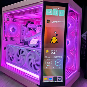 라이젠7 9800x3d rtx5080 y70핑크pc