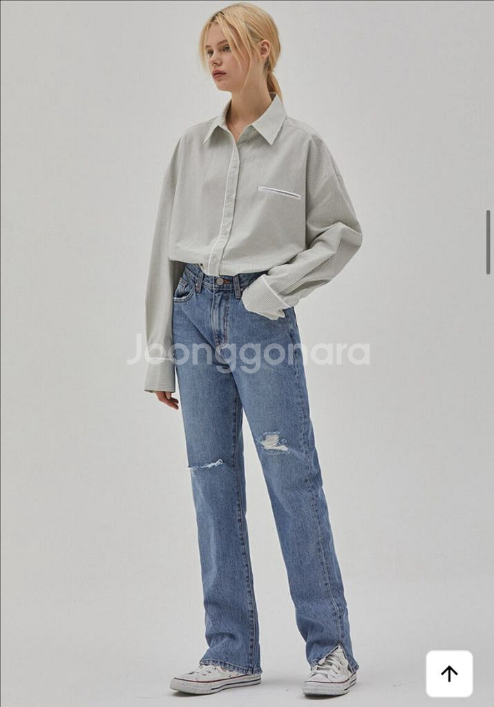 률앤와이 데님 팬츠--9