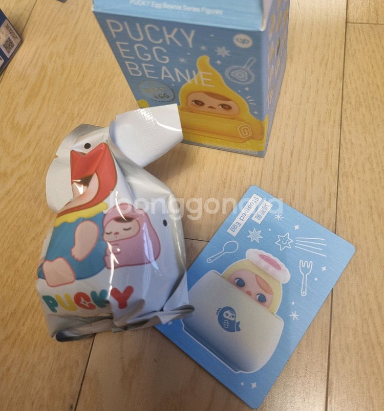 푸키 에그 비니 계란찜 오믈렛 피규어--0