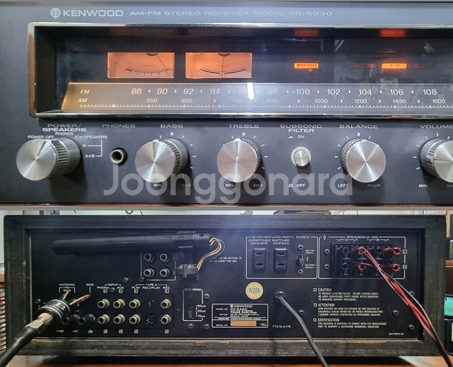 KENWOOD(켄우드) KR-5330 리시버--1