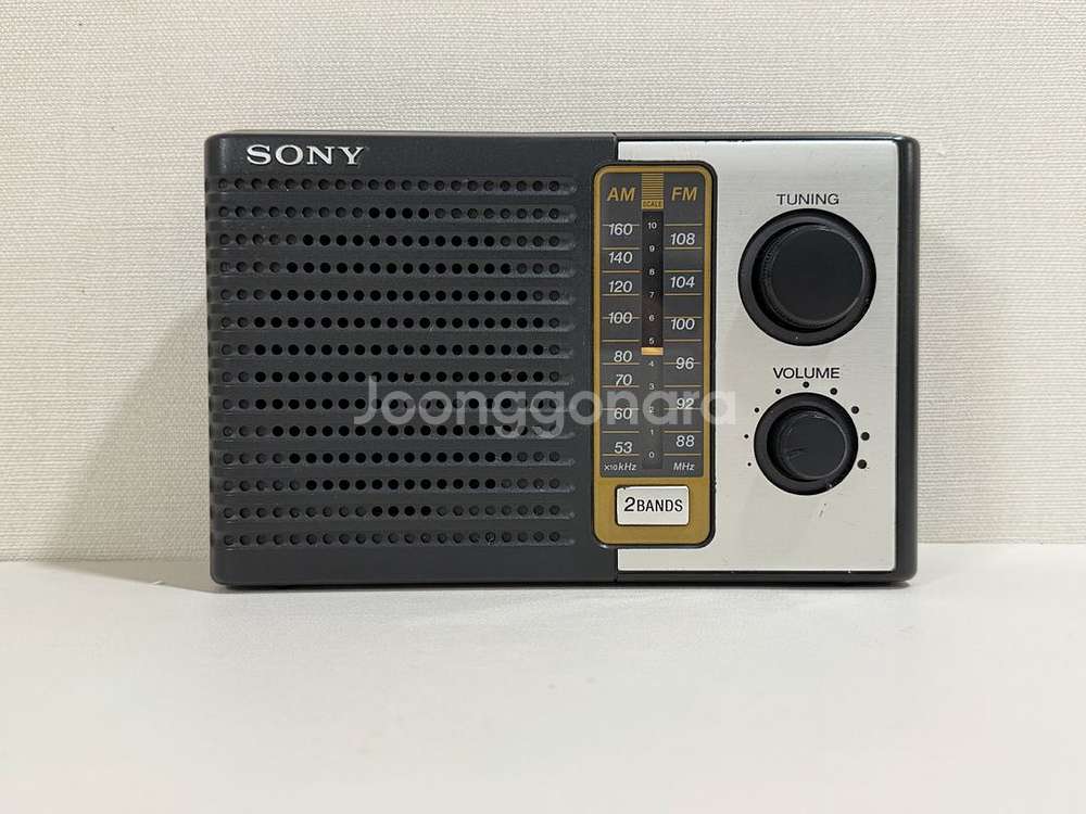 SONY 소니 휴대용 라디오(SONY ICF-F10)--0