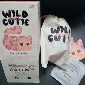 팝마트 크라이베이비 키링 핑크냥이 단순개봉 새상품