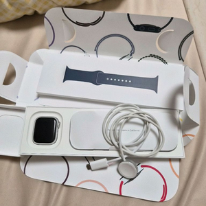 애플워치9 41mm 실버 풀박스 (애케플 26년 7월)