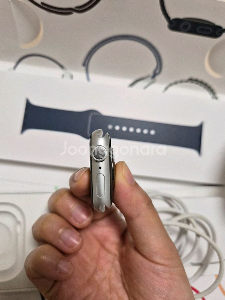 애플워치9 41mm 실버 풀박스 (애케플 26년 7월)--2