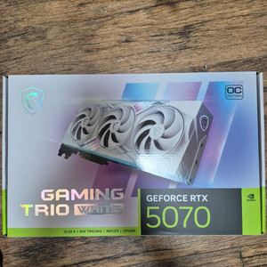 RTX 5070 트리오 화이트 판매