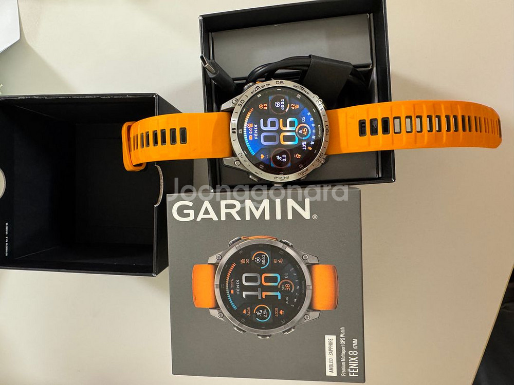 GARMIN 피닉스 8 47MM 스마트 워치 팝니다.--0