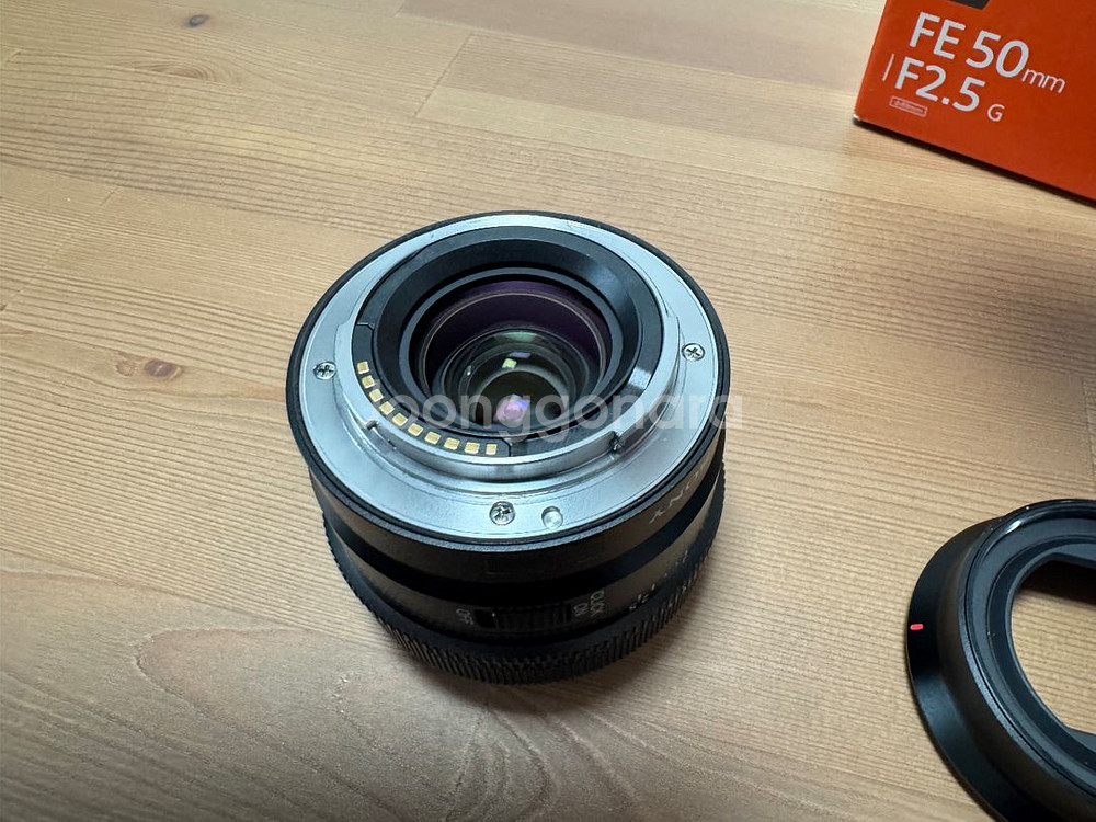 소니 FE 50mm F2.5G렌즈, SEL50F25G--1