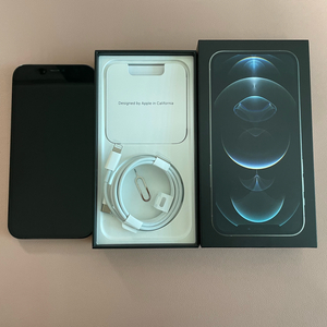 아이폰 12pro 256 퍼시픽블루 풀셋판매합니다.