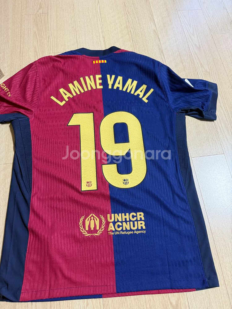 바르셀로나 24/25 어센틱 ( 구스폰 ) M 사이즈--6