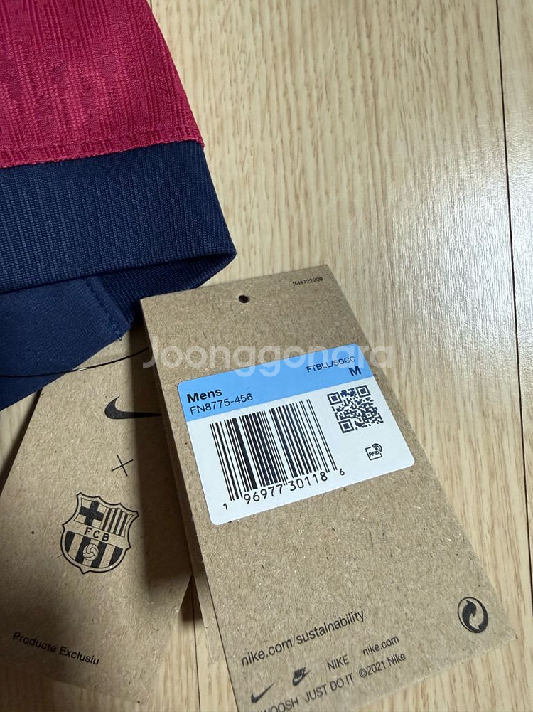 바르셀로나 24/25 어센틱 ( 구스폰 ) M 사이즈--5