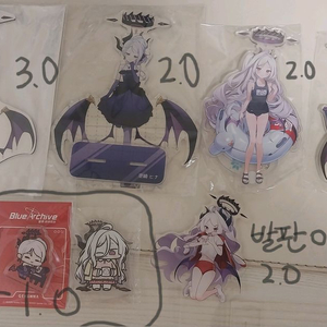 블루아카이브 소라사키 히나 아크릴스탠드 코롯토