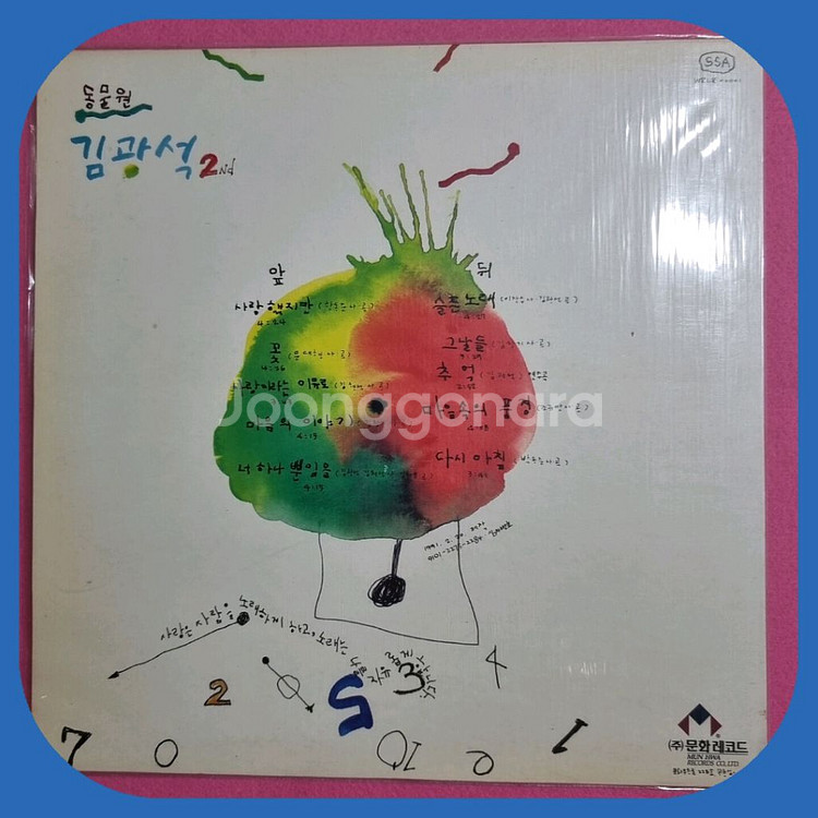 김광석2집 .사랑했지만. LP--1
