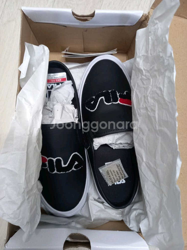 새상품 남아여아210 휠라 뮬운동화--5