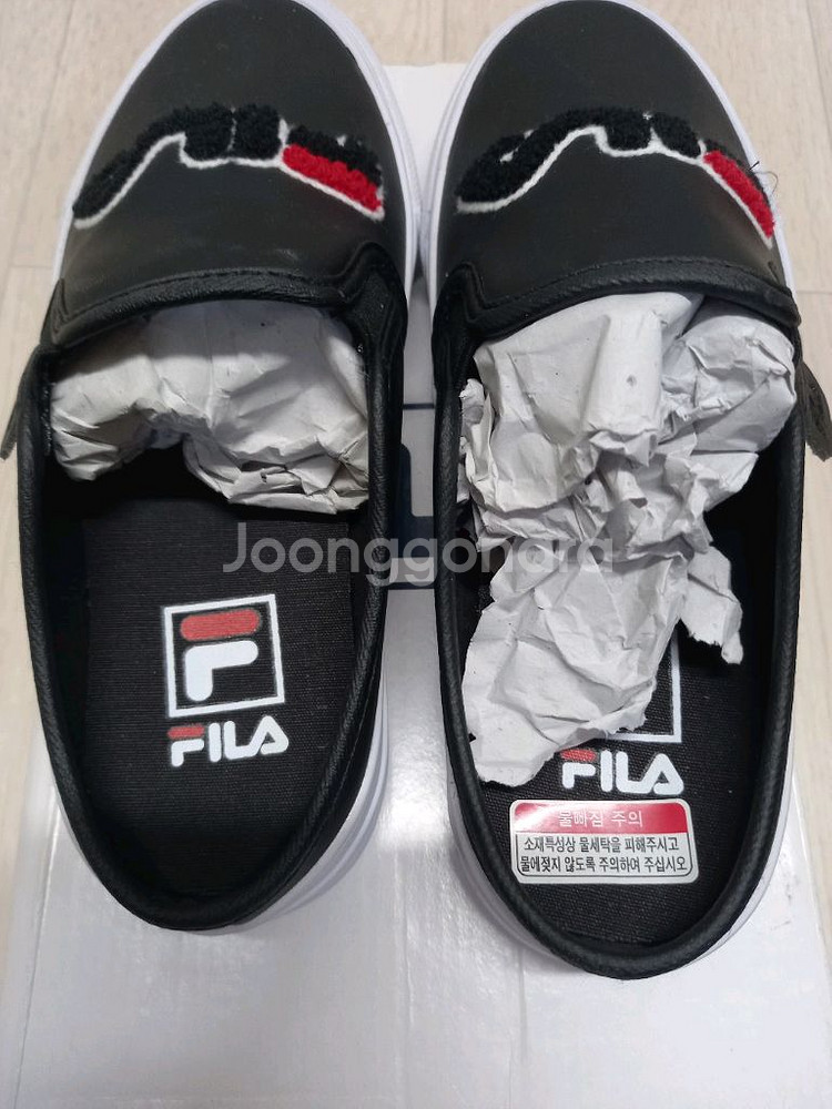 새상품 남아여아210 휠라 뮬운동화--2