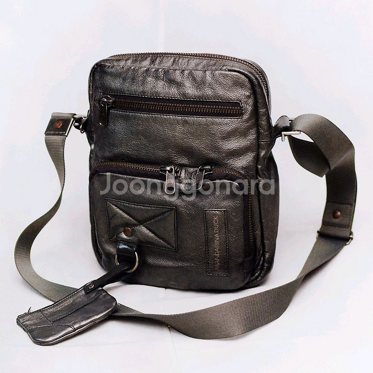 만다리나덕 오리지널 이태리 워싱레더 멀티웨이 크로스바디--0