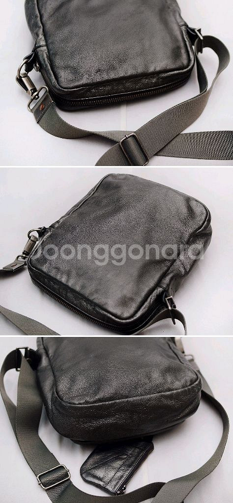 만다리나덕 오리지널 이태리 워싱레더 멀티웨이 크로스바디--4