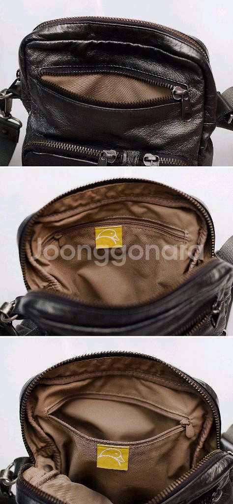 만다리나덕 오리지널 이태리 워싱레더 멀티웨이 크로스바디--8