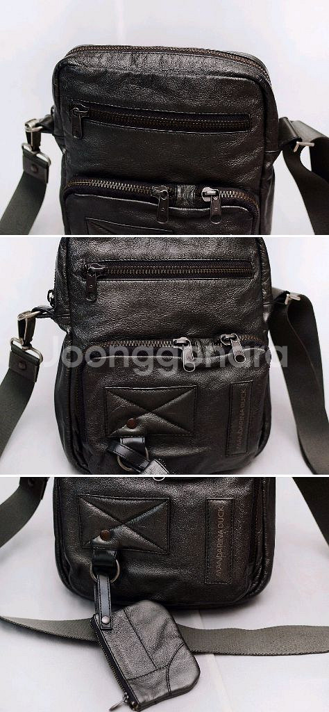 만다리나덕 오리지널 이태리 워싱레더 멀티웨이 크로스바디--3