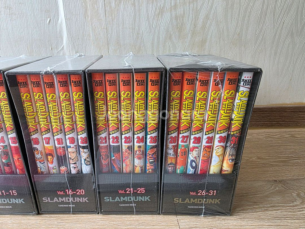 슬램덩크 신장재편판 1-31권 박스세트 + 일러스트집--3