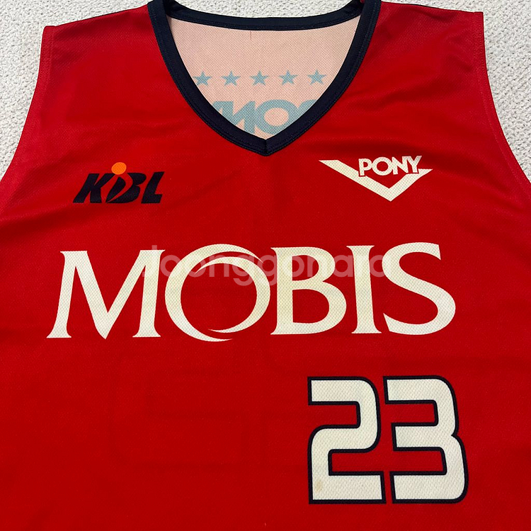 KBL MOBIS 이지원 유니폼 나시 저지--1