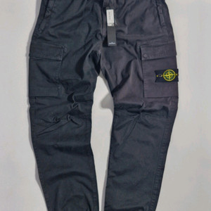 스톤아일랜드 올드 이펙트 카고 조거 팬츠