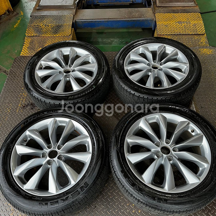 19인치 인피니티 QX50 순정휠타이어 1대분--5